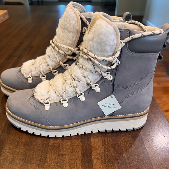 Cole Haan Shoes - New w tag Cole Haan ZeroGrand Lodge Hiker
Boot Gray Size 10.5